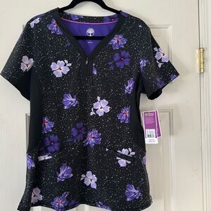 Healing Hands scrub top